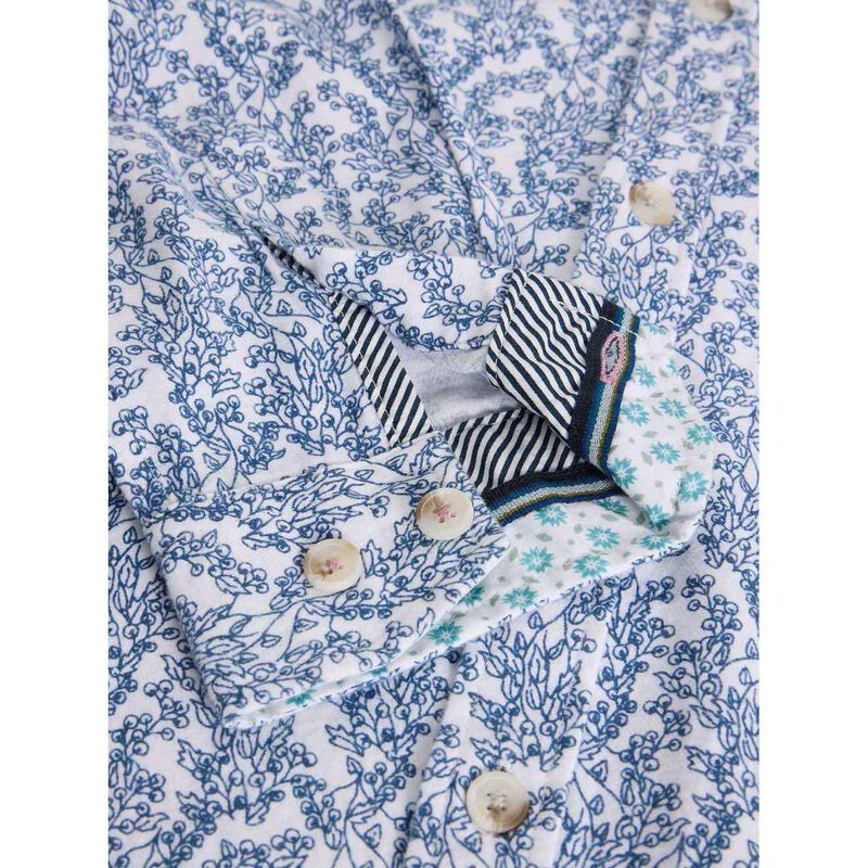 White Stuff Finsbury Vine Print Shirt image number 2